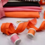 DIY Stoffmix - Reißverschluss - Garn