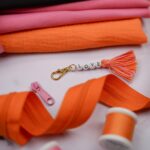 DIY Stoffmix - Reißverschluss - Garn - Schieber