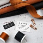 DIY Stoffmix - Reißverschluss - Label - Schieber - Garn