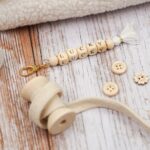 DIY Stoffmix - Kordel - Knopf - Holzwürfel