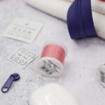 DIY Stoffmix - Schieber - Garn - Label