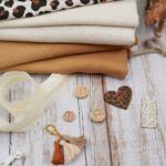 DIY Stoffmix - Leo - Label - Knopf