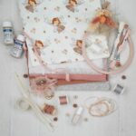 DIY Stoffmix - Garn - Twist - Knopf - Stoffmalfarbe - Reißverschluss - Gummi - Stickrahmen