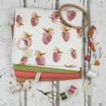 DIY Stoffmix - Label - Garn - Schere - Canvasband - Twist - Stickrahmen