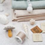 DIY Stoffmix - Label - Garn - Pompon