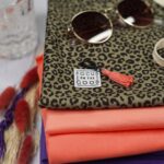 DIY Stoffmix - Karabinerhaken - Sticktwist - Label