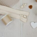 DIY Stoffmix - Schieber - Reißverschluss - Garn - Knopf