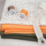 DIY Stoffmix - Reißverschluss - Garn