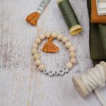 DIY Stoffmix - Kordel - Garn - Holzperlen - Sticktwist