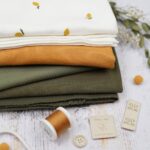 DIY Stoffmix - Label - Garn - Knopf