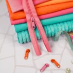 DIY Stoffmix - Reißverschluss - Schieber - Gummi