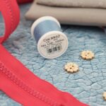 DIY Stoffmix - Knopf - Garn - Reißverschluss