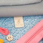 DIY Stoffmix - Knopf - Label - Reißverschluss