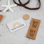 DIY Stoffmix - Label - Knopf