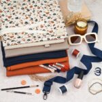 DIY Stoffmix - Gurtband - Garn - Twist - Label - Gurtbandzubehör - Knopf