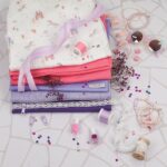 DIY Stoffmix - Label - Reißverschluss - Schieber - Spitze - Garn