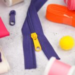 DIY Stoffmix - Reißverschluss - Schieber - Pompon - Schrägband