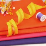 DIY Stoffmix - Reißverschluss - Schieber - Garn