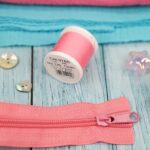 DIY Stoffmix - Schieber - Garn - Reißverschluss - Knopf