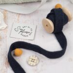 DIY Stoffmix - Kordel - Label - Knopf - Pompon