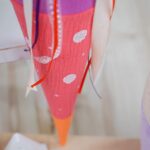 DIY Stoffe Inspiration - Schultüte Coral Cassis