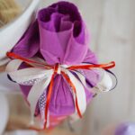 DIY Stoffe Inspiration - Schultüte Coral Cassis