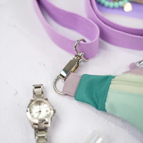 Diy Stoffe Inspiration 616t Cutline Crossbag Fancy Lavendel Mint