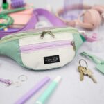 DIY Stoffe Inspiration - Cutline Crossbag Fancy Lavendel Mint