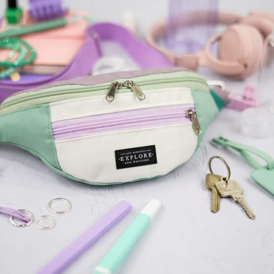 Diy Stoffe Inspiration 616u Cutline Crossbag Fancy Lavendel Mint