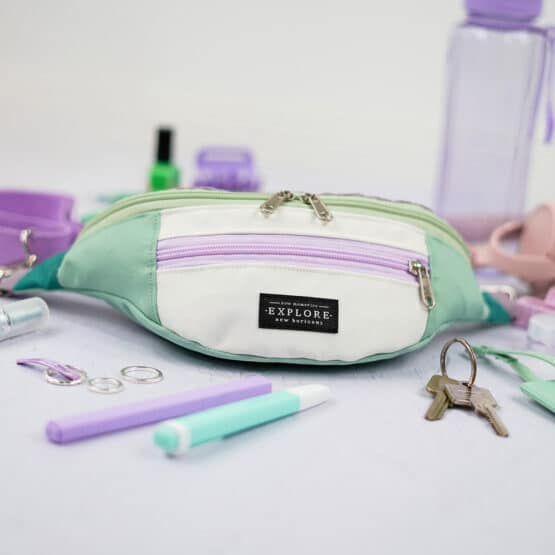 Diy Stoffe Inspiration 616v Cutline Crossbag Fancy Lavendel Mint