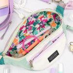 DIY Stoffe Inspiration - Cutline Crossbag Fancy Lavendel Mint