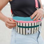 DIY Stoffe Outfit - Crossbag Stripes Colours