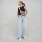 DIY Stoffe Outfit - Crossbag Stripes Colours