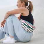 DIY Stoffe Outfit - Crossbag Stripes Colours