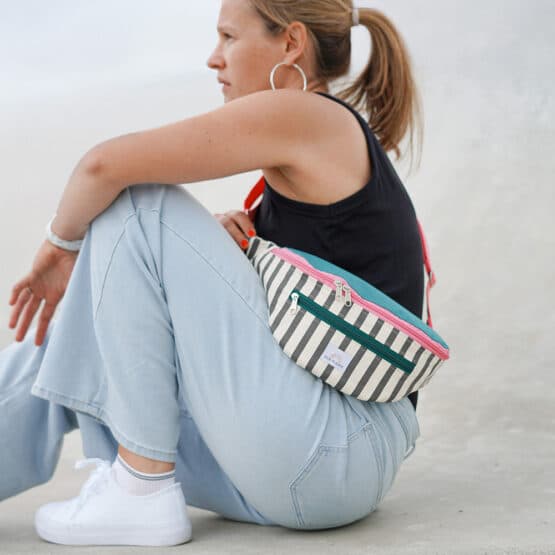 Diy Stoffe Outfit 568s Crossbag Stripes Colours