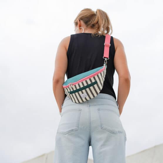 Diy Stoffe Outfit 568u Crossbag Stripes Colours