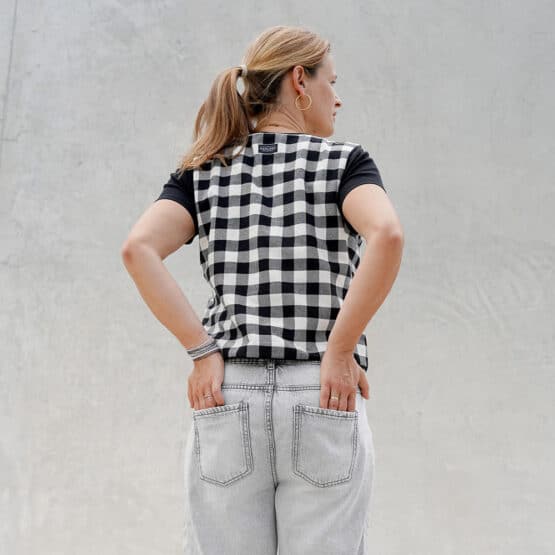 Diy Stoffe Outfit 568y Weste Wilmsy