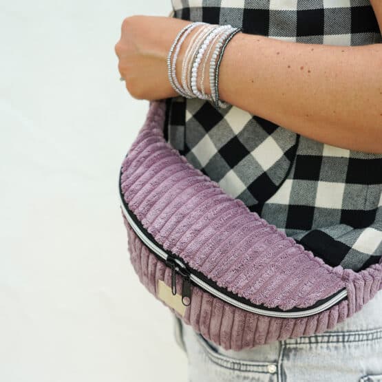 Diy Stoffe Outfit 569j Crossbag Cutline Velvet Mauve Weste Wilmsy