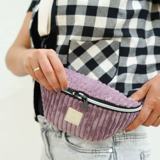 Diy Stoffe Outfit 569k Crossbag Cutline Velvet Mauve Weste Wilmsy