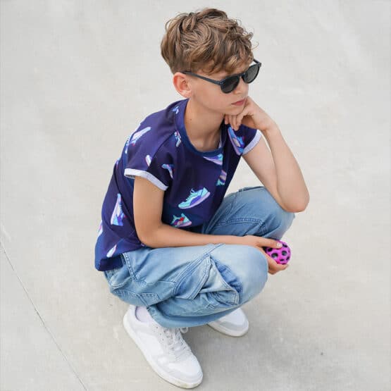 Diy Stoffe Outfit 570g Shirt Finn Sneaker Jersey