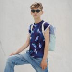 DIY Stoffe Outfit - Shirt Finn - Sneaker Jersey - Rucksack
