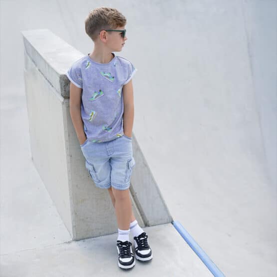 Diy Stoffe Outfit 571w Shirt Finn Sneaker Jersey