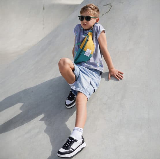 Diy Stoffe Outfit 571y Shirt Finn Sneaker Jersey Crossbag Aqua Senf
