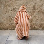 DIY Stoffe Outfit - Poncho Baddie - Bambus Frottee Blush Zimt