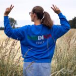DIY Stoffe Outfit - French Terry Royalblau