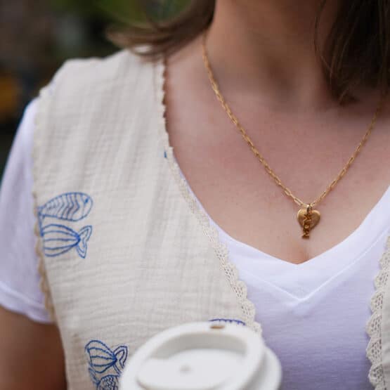 DIY Stoffe Outfit - Weste Winalea