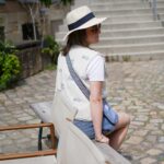 DIY Stoffe Outfit - Weste Winalea - Handytasche - Sea Blue
