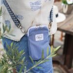 DIY Stoffe Outfit - Weste Winalea - Handytasche - Sea Blue