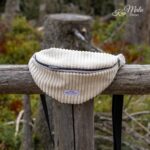 DIY Stoffe Outfit Inspiration - Crossbag - Velvet Natur