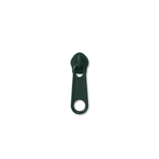 Reißverschluss Schieber 5mm Spiral Dunkle Jade